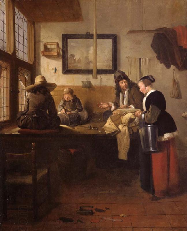 REMBRANDT Harmenszoon van Rijn The tailor-s Workship China oil painting art